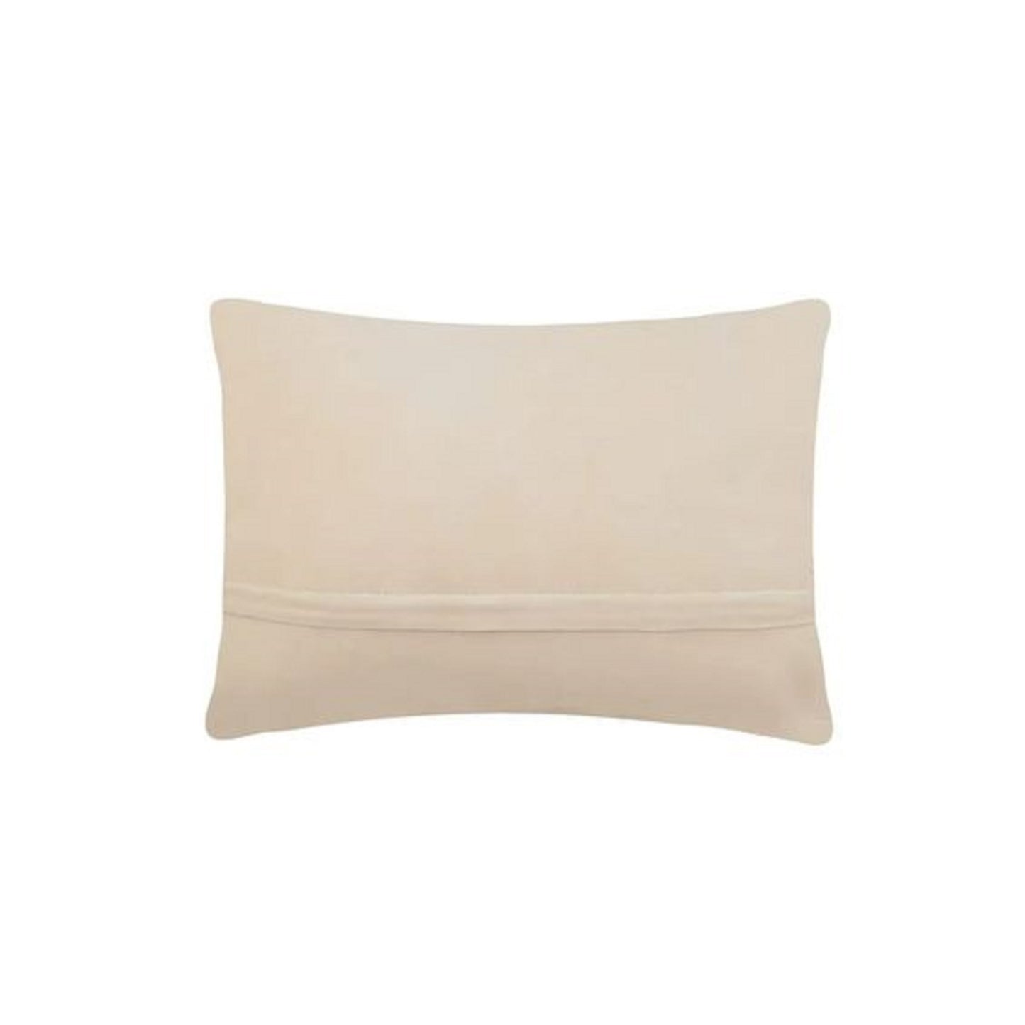 Primitive ~Merry~ Hooked Throw Pillow 12"x 8"