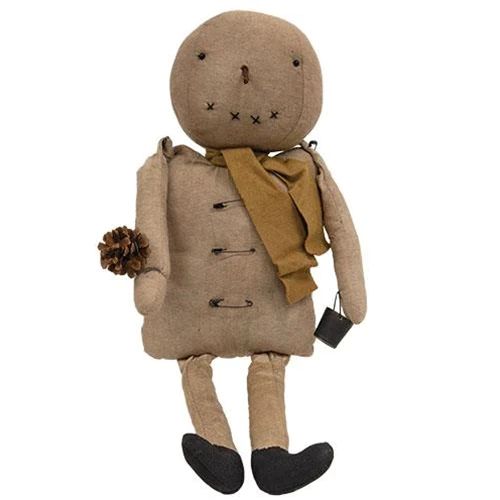 Primitive Smilin' Sam Snowman 18" x 7"