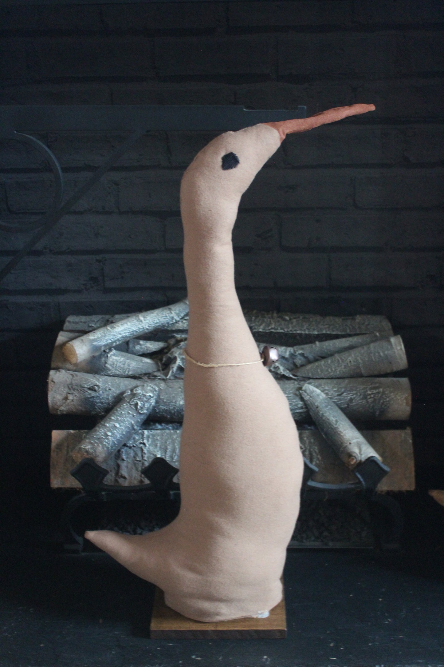 Primitive Large Primitive Handmade Goose 25" Tall, Freestanding