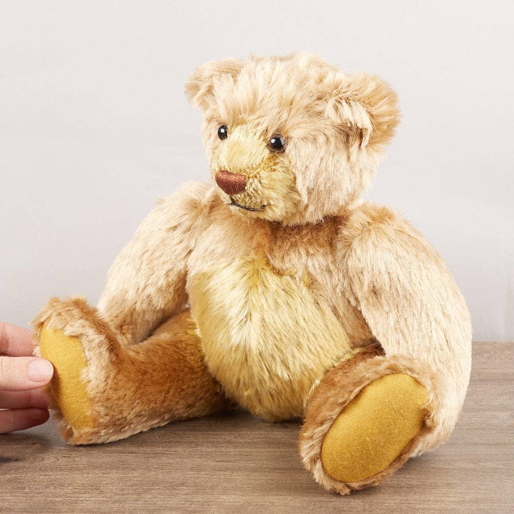 Primitive Vintage Cooperstown Beaumont Jointed Bear "New Old Stock"