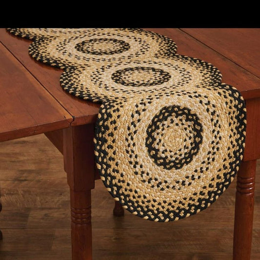 Primitive Braided Long Table Runner 15" x 54"