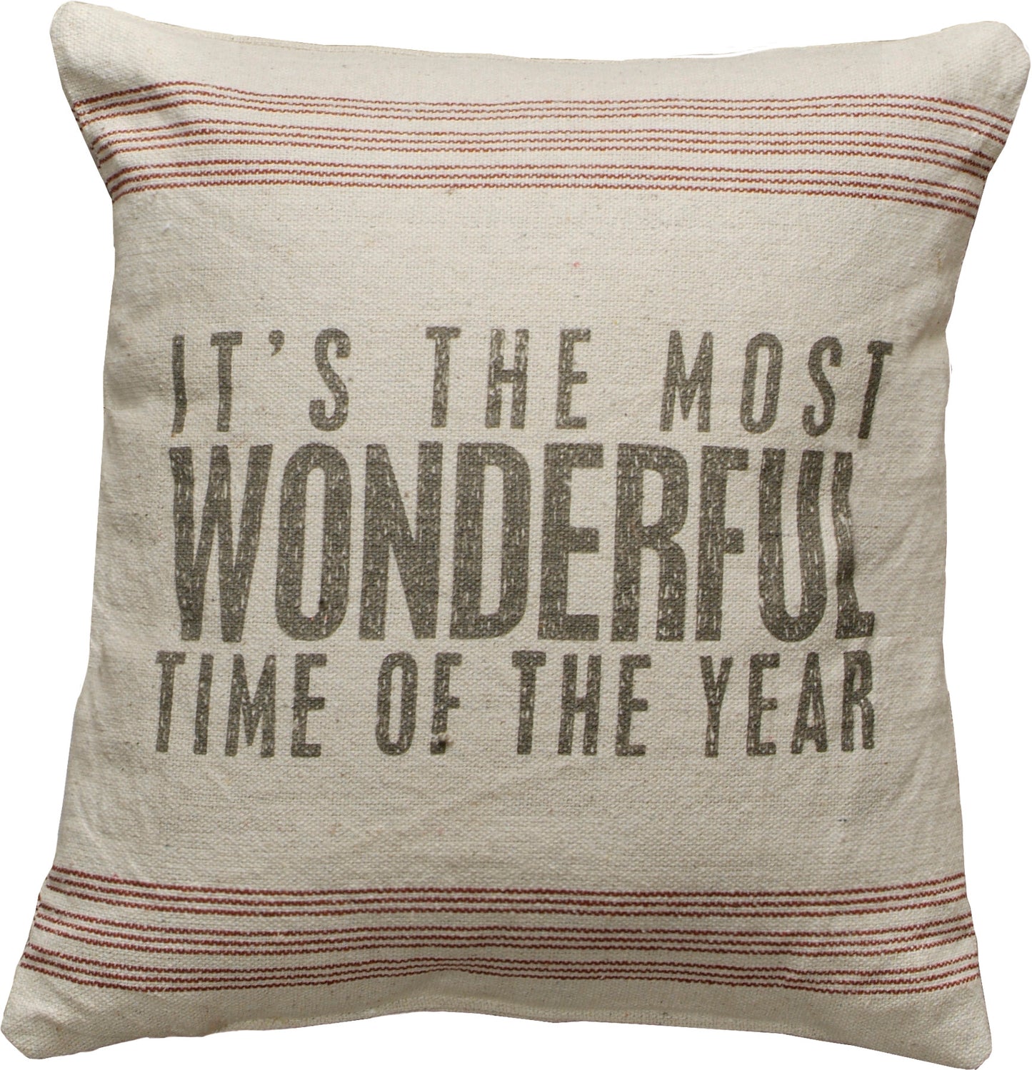 The Most Wonderful Time Of The Year Pillow 15" x 15"