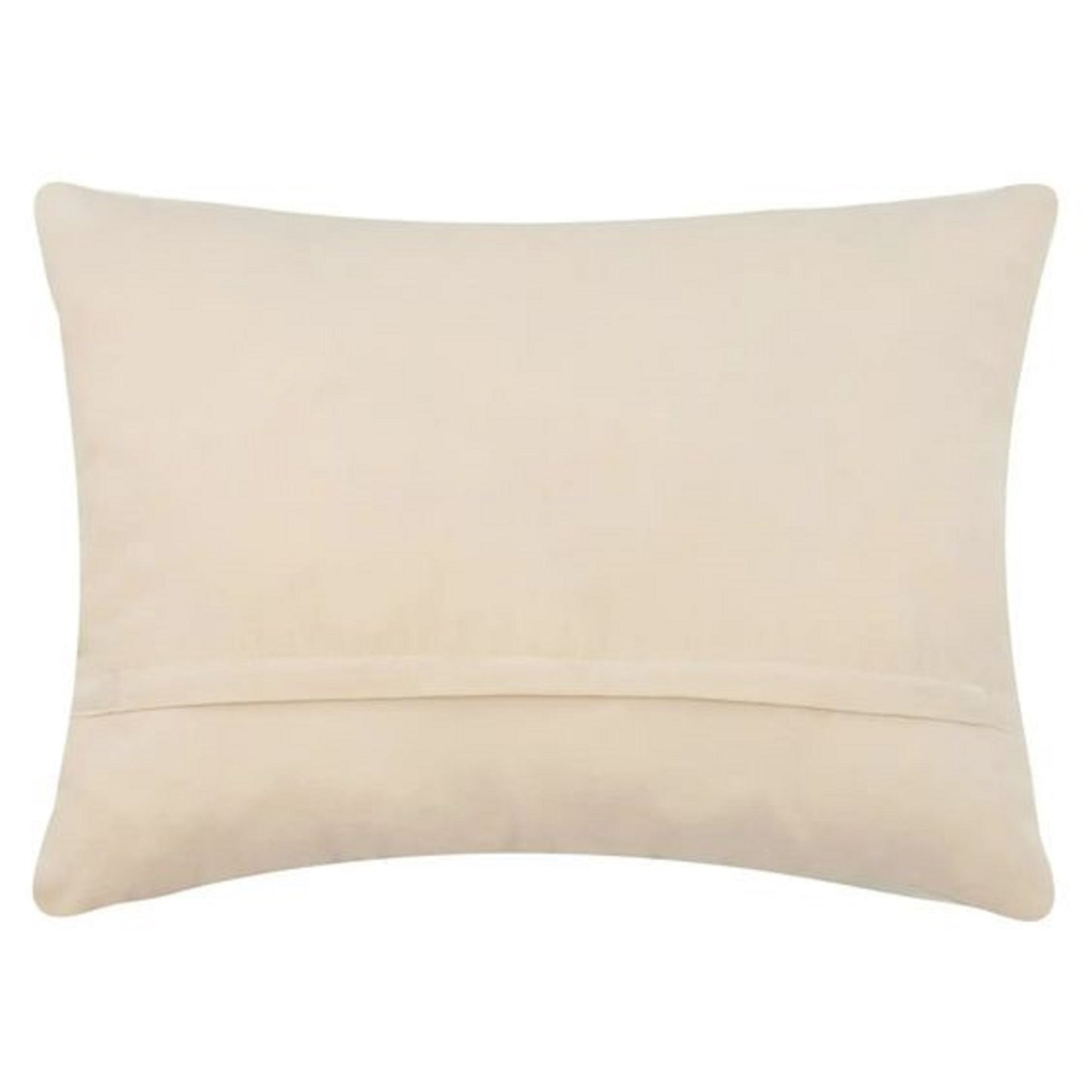 Primitive Snowman Wool Hooked Pillow 14"x18"